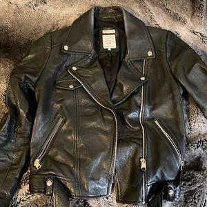 ZARA trf outerwear moto jacket